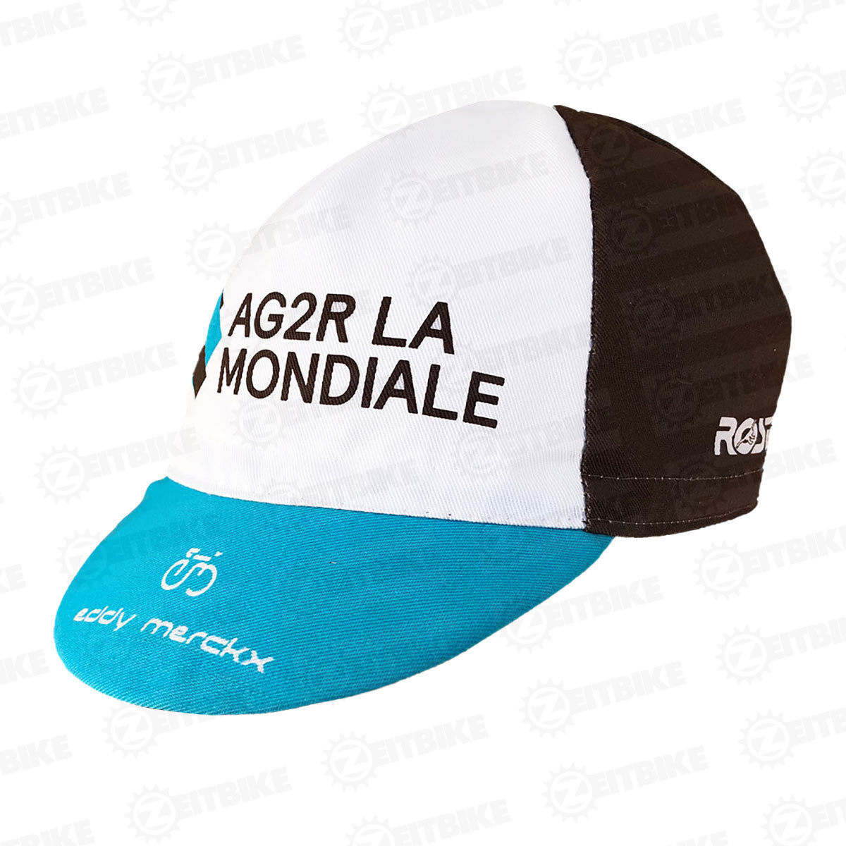 ZEITBIKE - Pro Team Cycling Cap - AG2R LA MONDIALE 2020 | | Anti Sweat Caps | for Stand Alone or Under Helmet | Team Jersey Cap Outdoor Cap