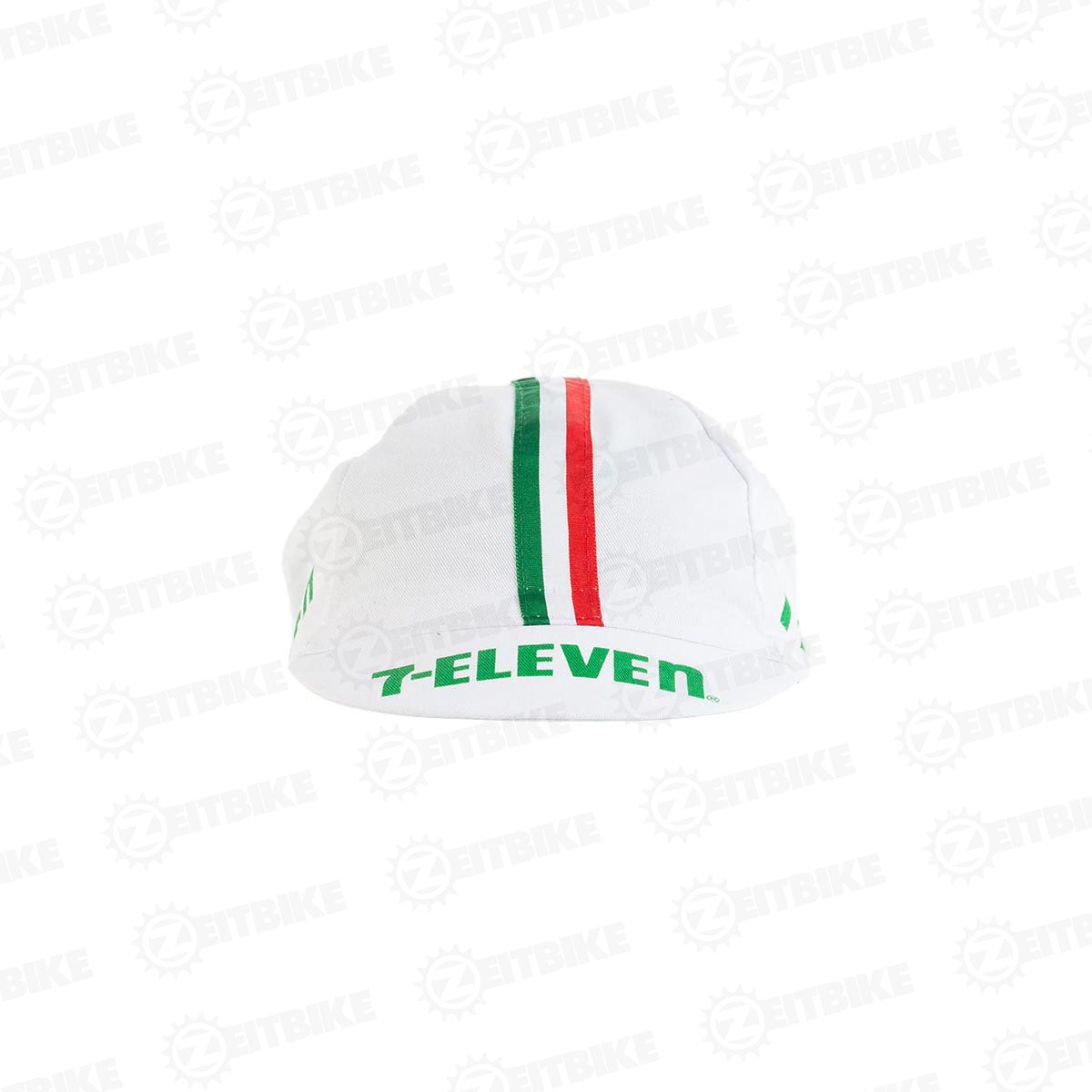ZEITBIKE - Vintage Cycling Cap - 7-Eleven | | Anti Sweat Caps | for Stand Alone or Under Helmet | Team Jersey Cap Outdoor Cap