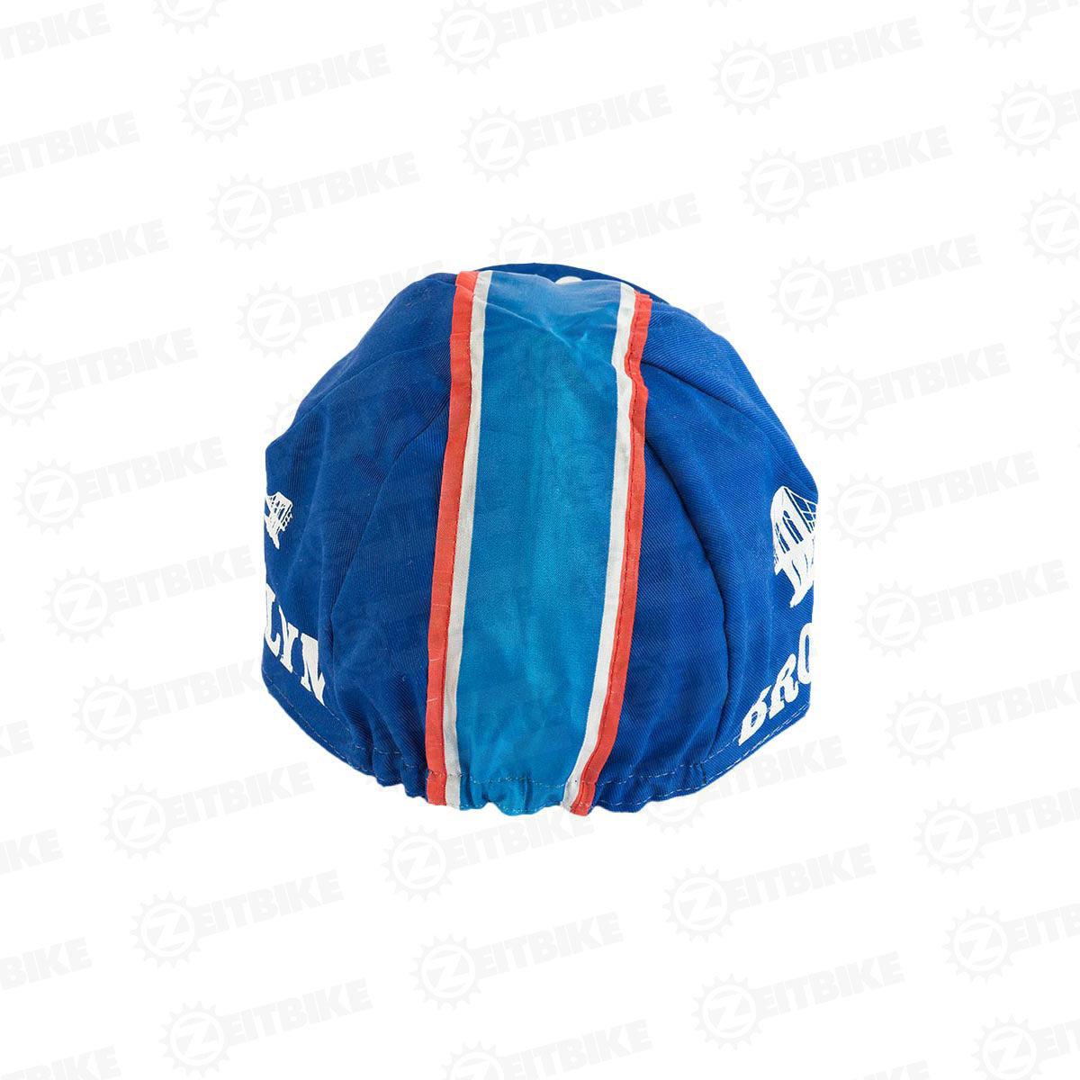 ZEITBIKE - Vintage Cycling Cap - Brooklyn - Blue | | Anti Sweat Caps | for Stand Alone or Under Helmet | Team Jersey Cap Outdoor Cap