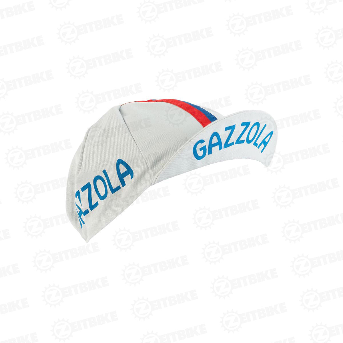 ZEITBIKE - Vintage Cycling Cap - Gazzola | Anti Sweat Caps | for Stand Alone or Under Helmet | Team Jersey Cap Outdoor Cap
