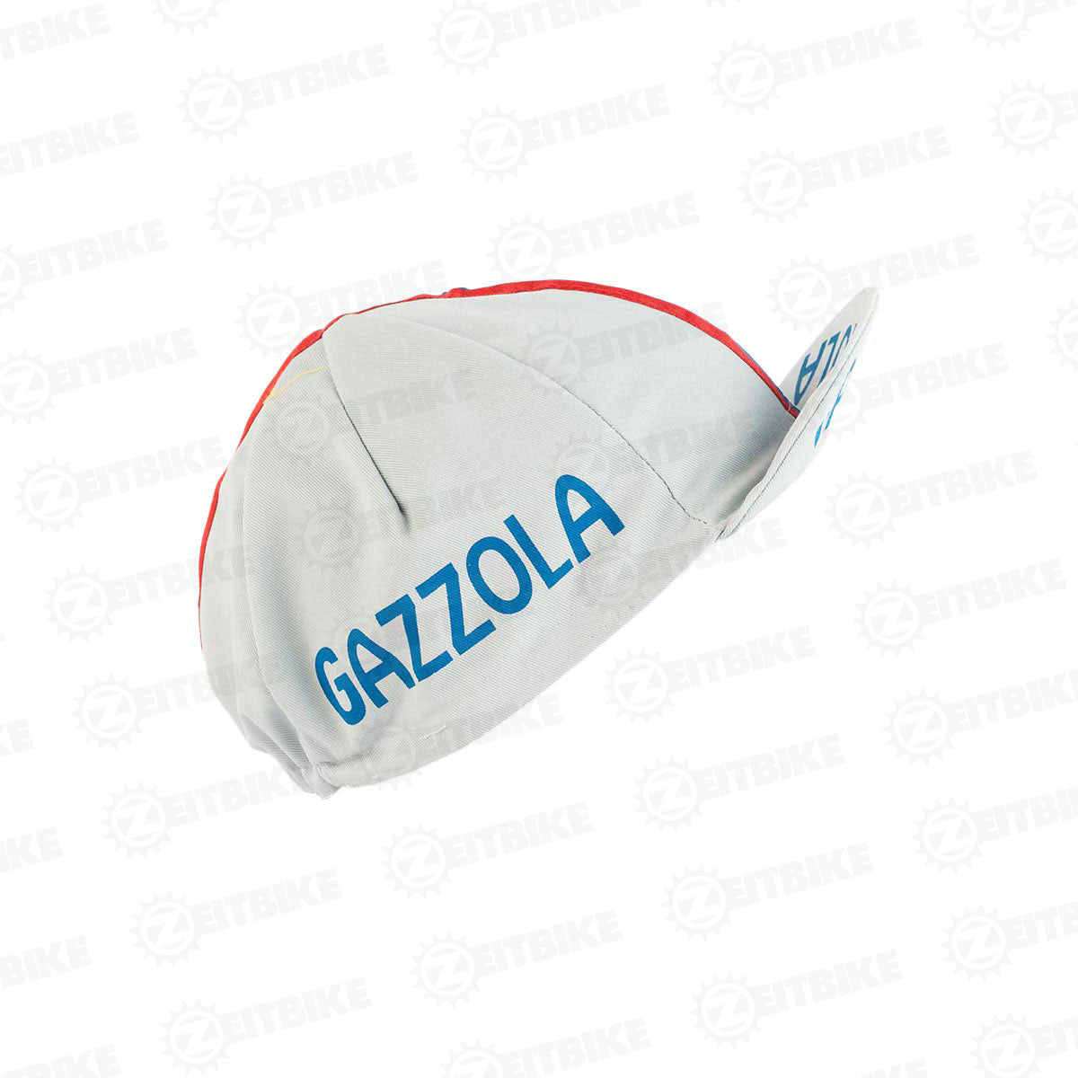 ZEITBIKE - Vintage Cycling Cap - Gazzola | Anti Sweat Caps | for Stand Alone or Under Helmet | Team Jersey Cap Outdoor Cap