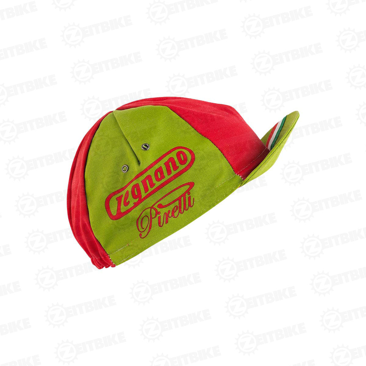 ZEITBIKE - Vintage Cycling Cap - Legnano | Anti Sweat Caps | for Stand Alone or Under Helmet | Team Jersey Cap Outdoor Cap