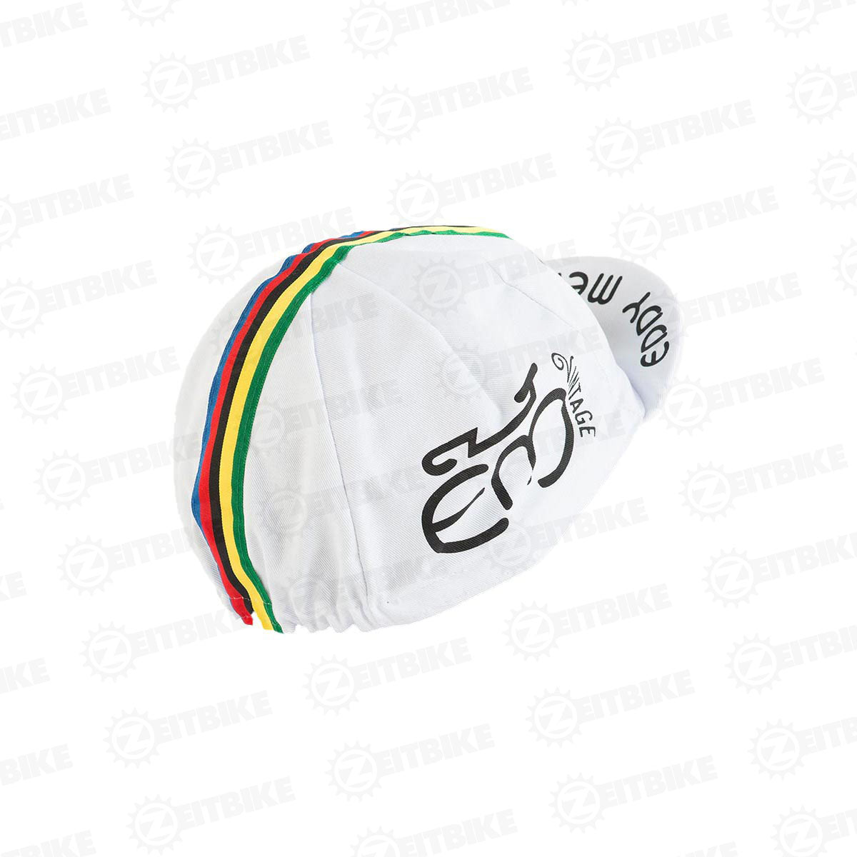 ZEITBIKE - Vintage Cycling Cap - Eddy Merckx | Anti Sweat Caps | for Stand Alone or Under Helmet | Team Jersey Cap Outdoor Cap