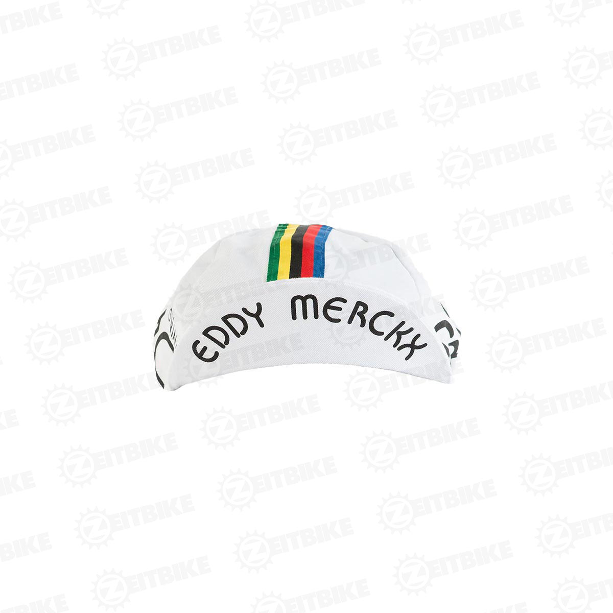 ZEITBIKE - Vintage Cycling Cap - Eddy Merckx | Anti Sweat Caps | for Stand Alone or Under Helmet | Team Jersey Cap Outdoor Cap