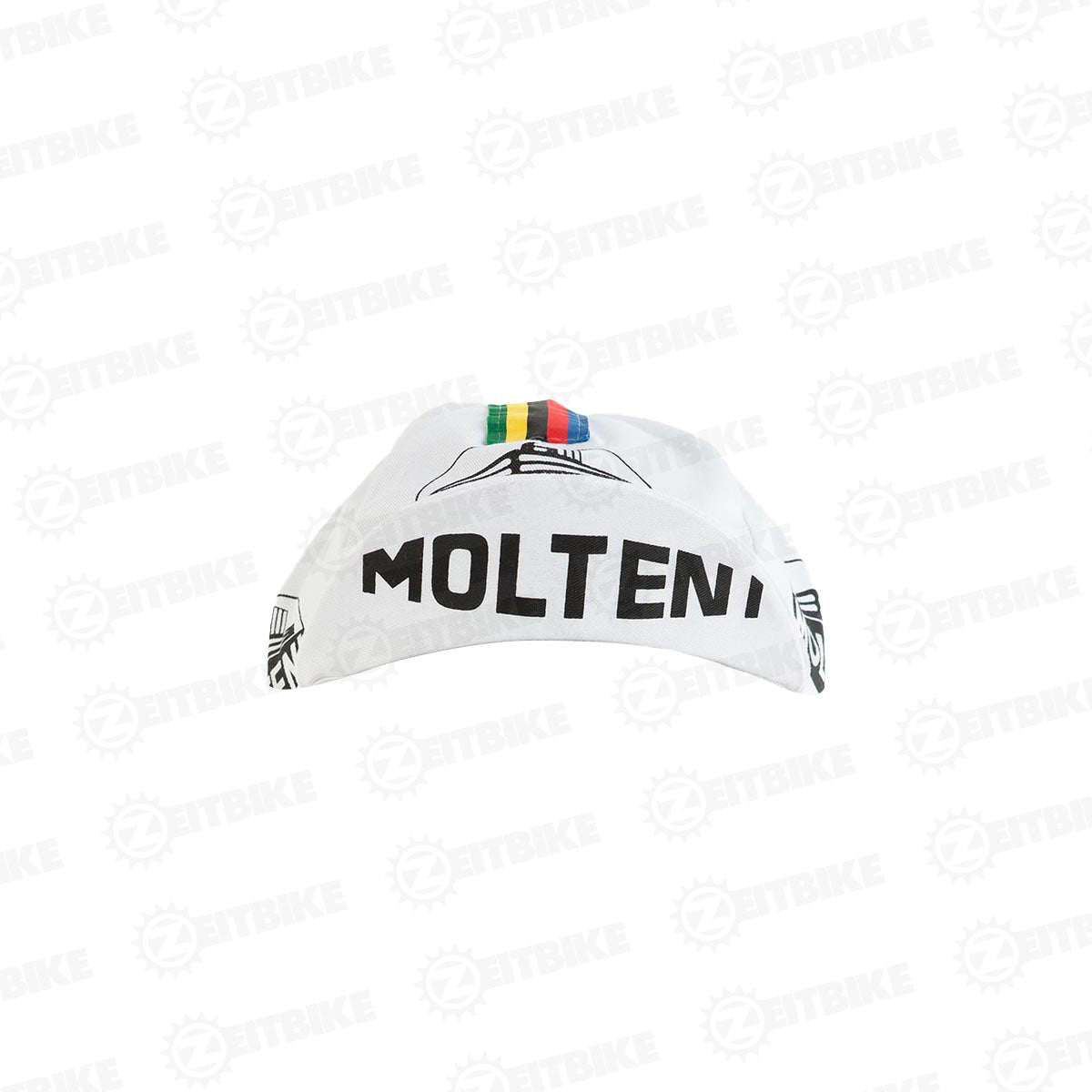 ZEITBIKE - Vintage Cycling Cap - Molteni | Anti Sweat Caps | for Stand Alone or Under Helmet | Team Jersey Cap Outdoor Cap