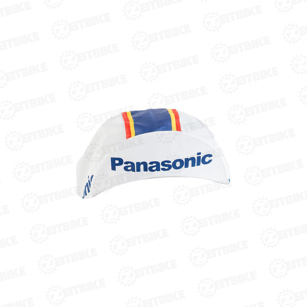 ZEITBIKE - Vintage Cycling Cap - Panasonic | Anti Sweat Caps | for Stand Alone or Under Helmet | Team Jersey Cap Outdoor Cap