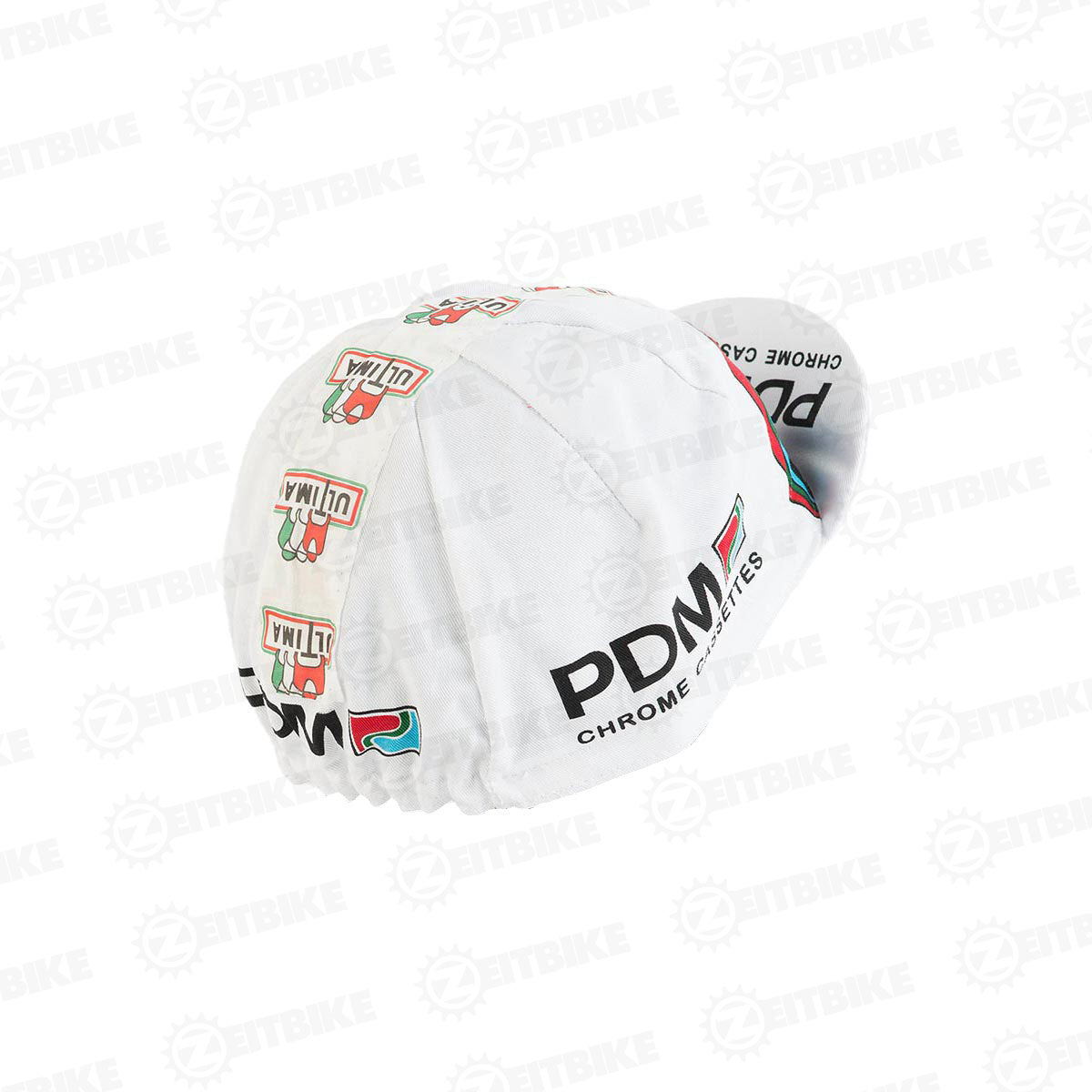 ZEITBIKE - Vintage Cycling Cap - Pdm | Anti Sweat Caps | for Stand Alone or Under Helmet | Team Jersey Cap Outdoor Cap