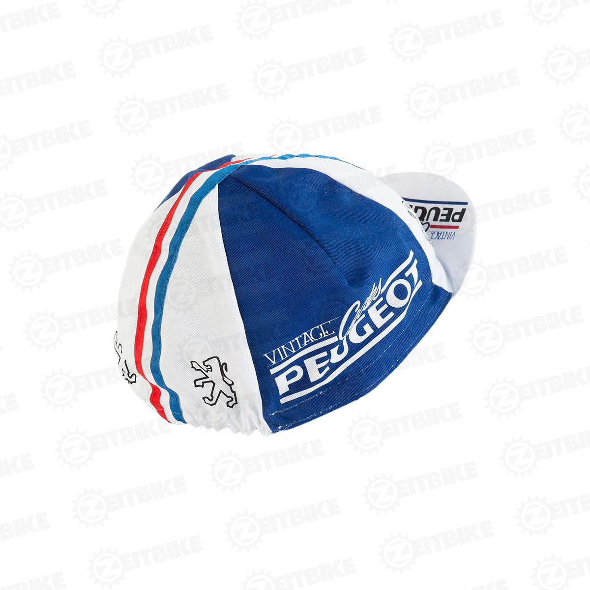 ZEITBIKE - Vintage Cycling Cap - Peugeot Cycles | Anti Sweat Caps | for Stand Alone or Under Helmet | Team Jersey Cap Outdoor Cap