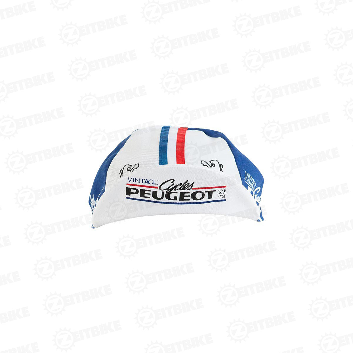 ZEITBIKE - Vintage Cycling Cap - Peugeot Cycles | Anti Sweat Caps | for Stand Alone or Under Helmet | Team Jersey Cap Outdoor Cap