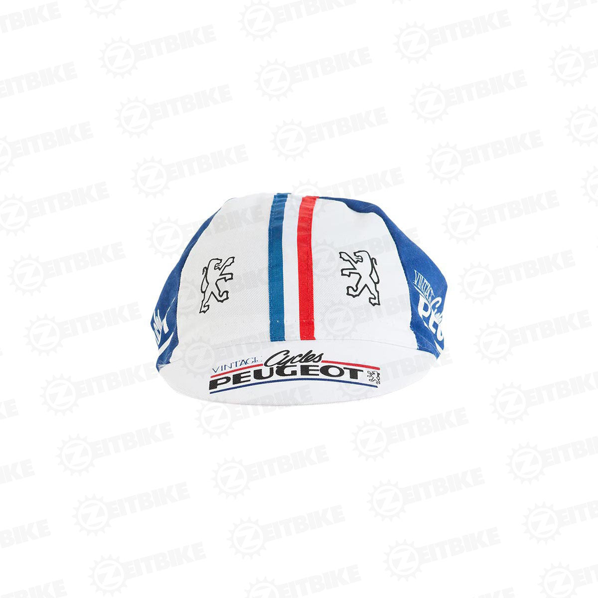 ZEITBIKE - Vintage Cycling Cap - Peugeot Cycles | Anti Sweat Caps | for Stand Alone or Under Helmet | Team Jersey Cap Outdoor Cap
