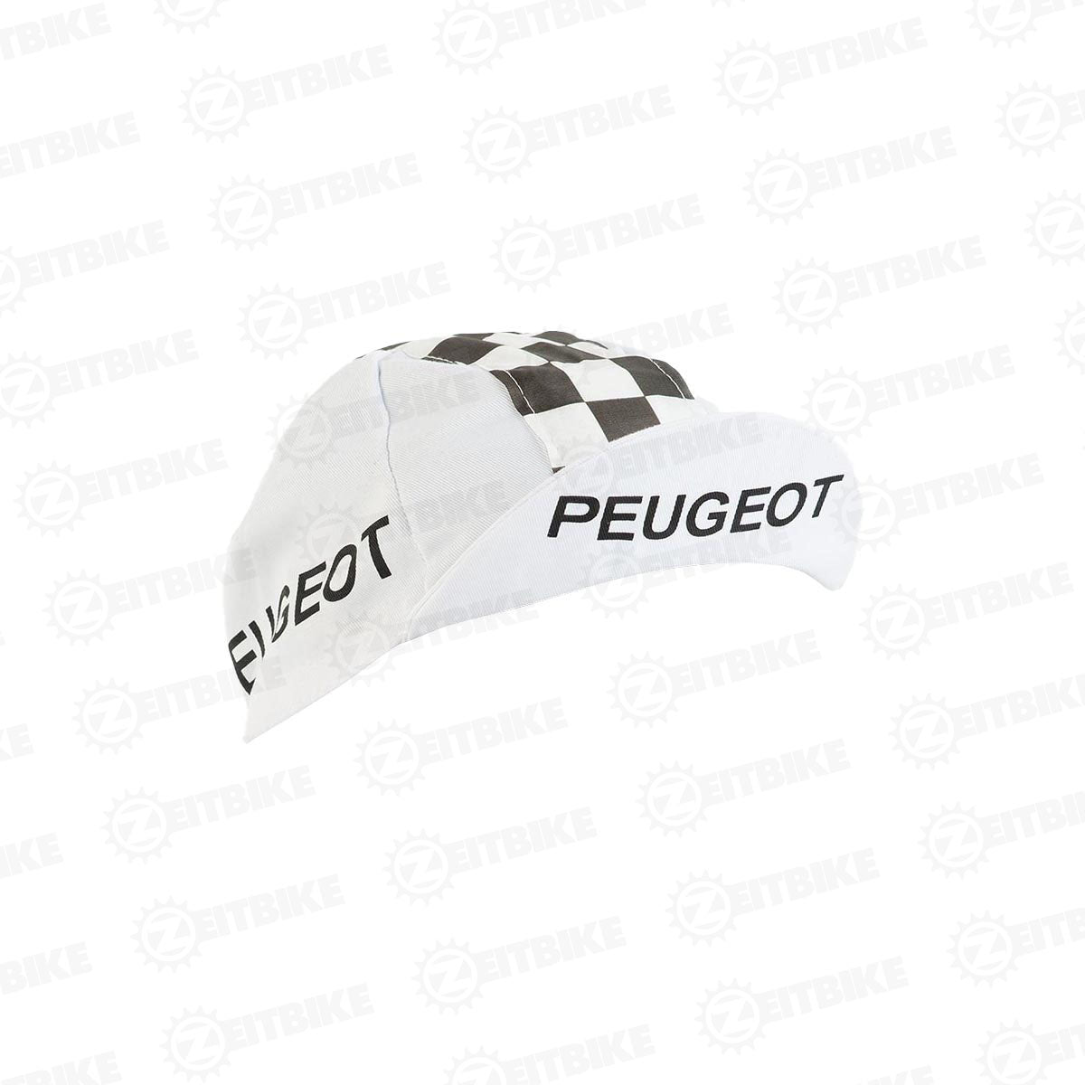 ZEITBIKE - Vintage Cycling Cap - Peugeot | Anti Sweat Caps | for Stand Alone or Under Helmet | Team Jersey Cap Outdoor Cap