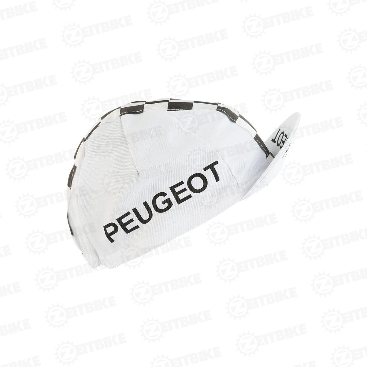 ZEITBIKE - Vintage Cycling Cap - Peugeot | Anti Sweat Caps | for Stand Alone or Under Helmet | Team Jersey Cap Outdoor Cap