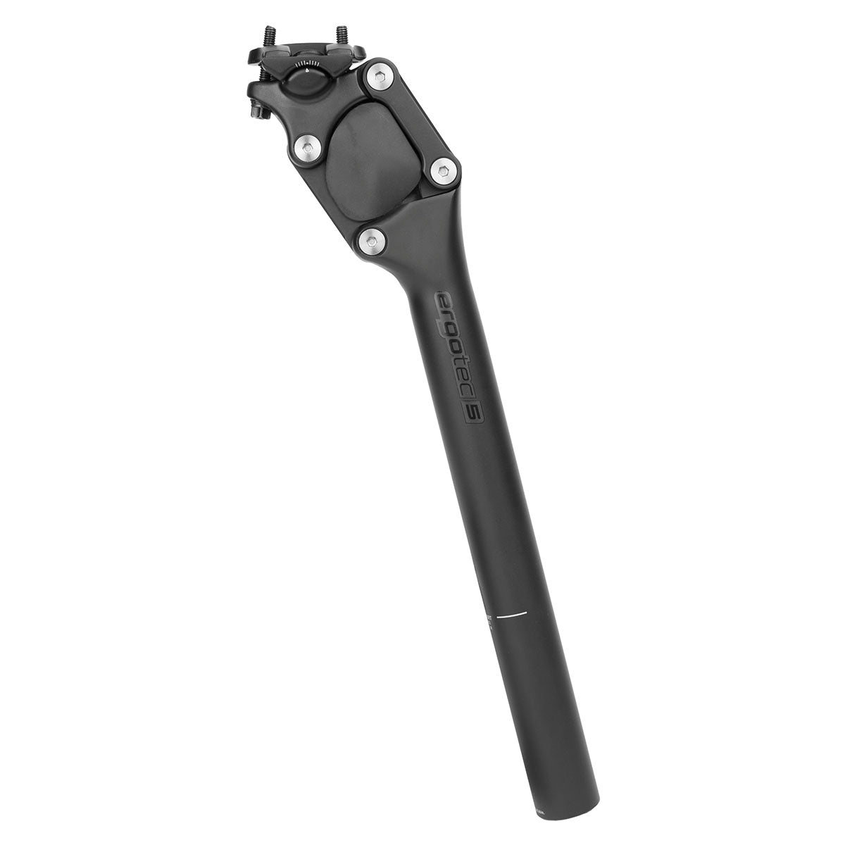 Ergotec Seat Post PM-705N (31.6 x 350,Parallelogram 27mm | Black Sandblasted)