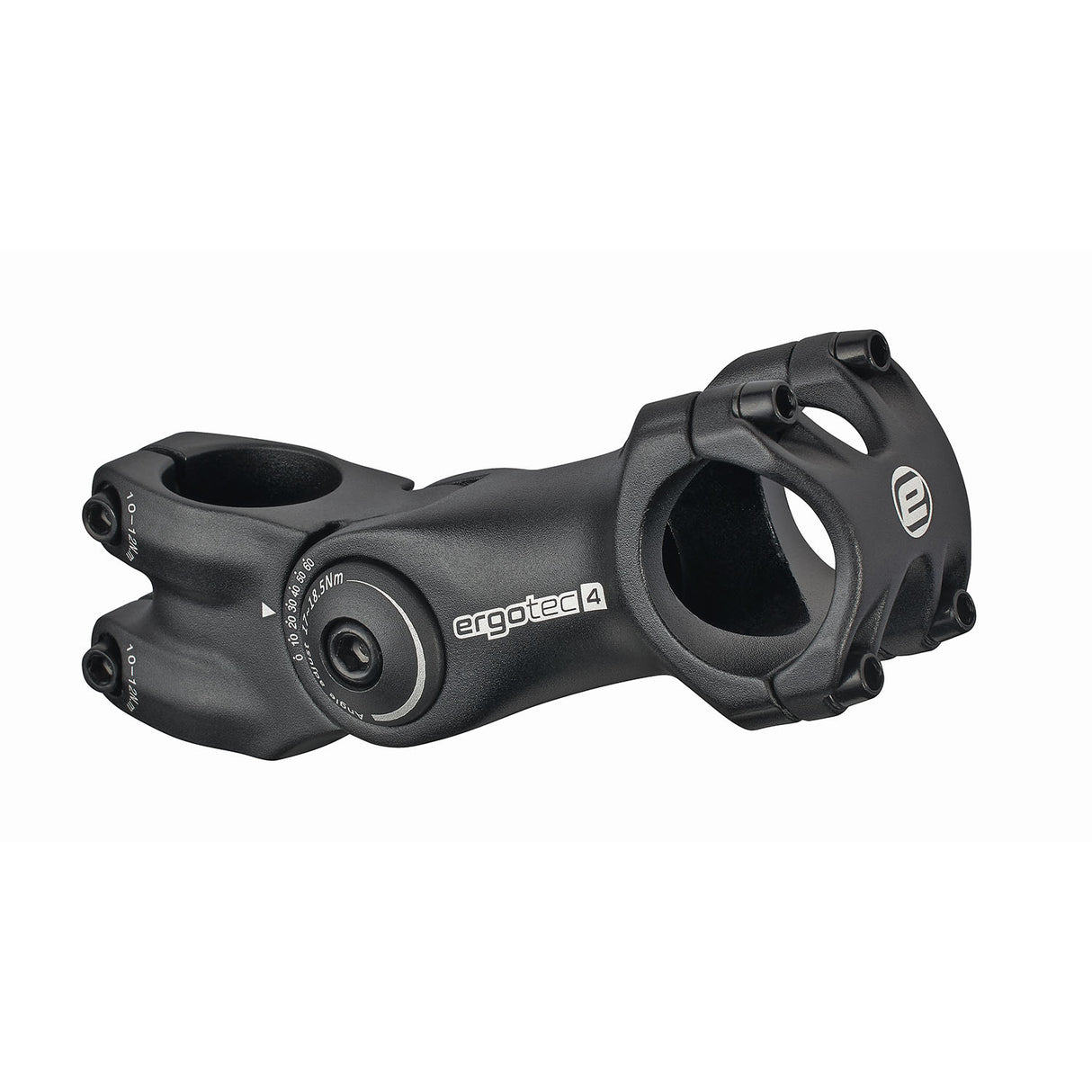 Ergotec Stem Octopus 2 (Ahead 28.6/25.4, 125mm | Black Sandblasted)
