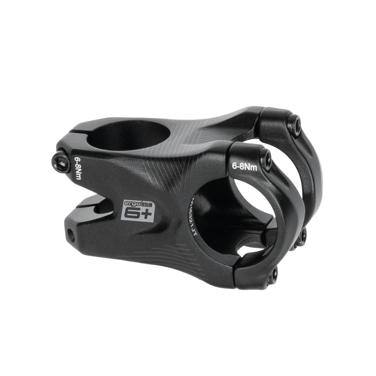 Ergotec Stem Bass 6+ (Ahead 28.6/31.8, 45mm ext, 0° | Black Sandblasted)