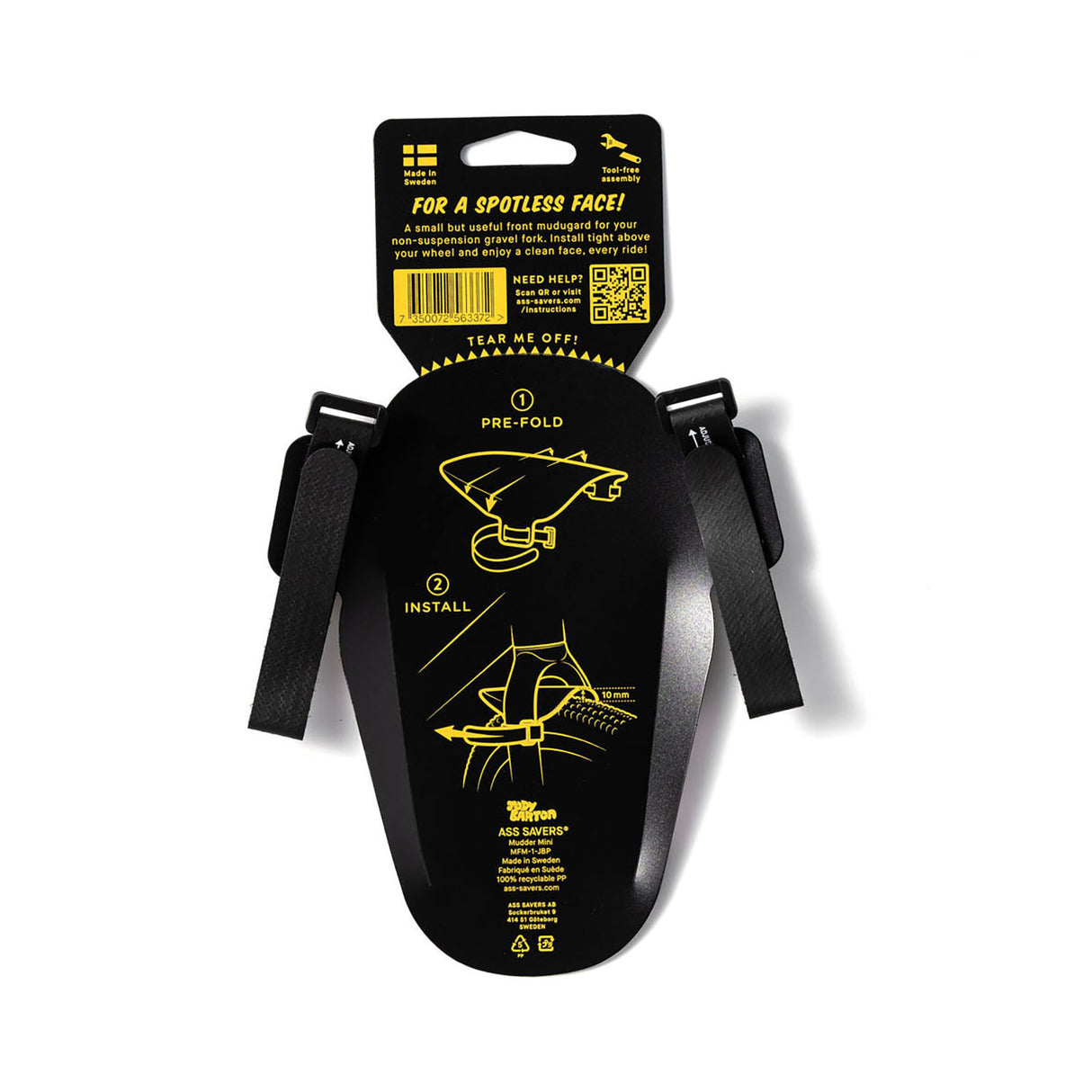 ASS SAVERS - Mudder Mini - Front Fender, 32-55mm