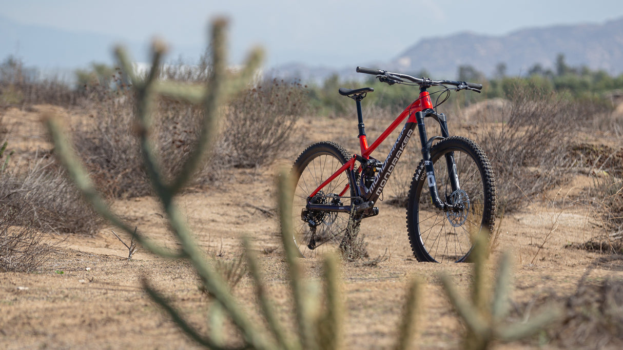 USED - Mondraker - FOXY R Bike - Deep Purple / Flame Red - Medium (ENDURO)