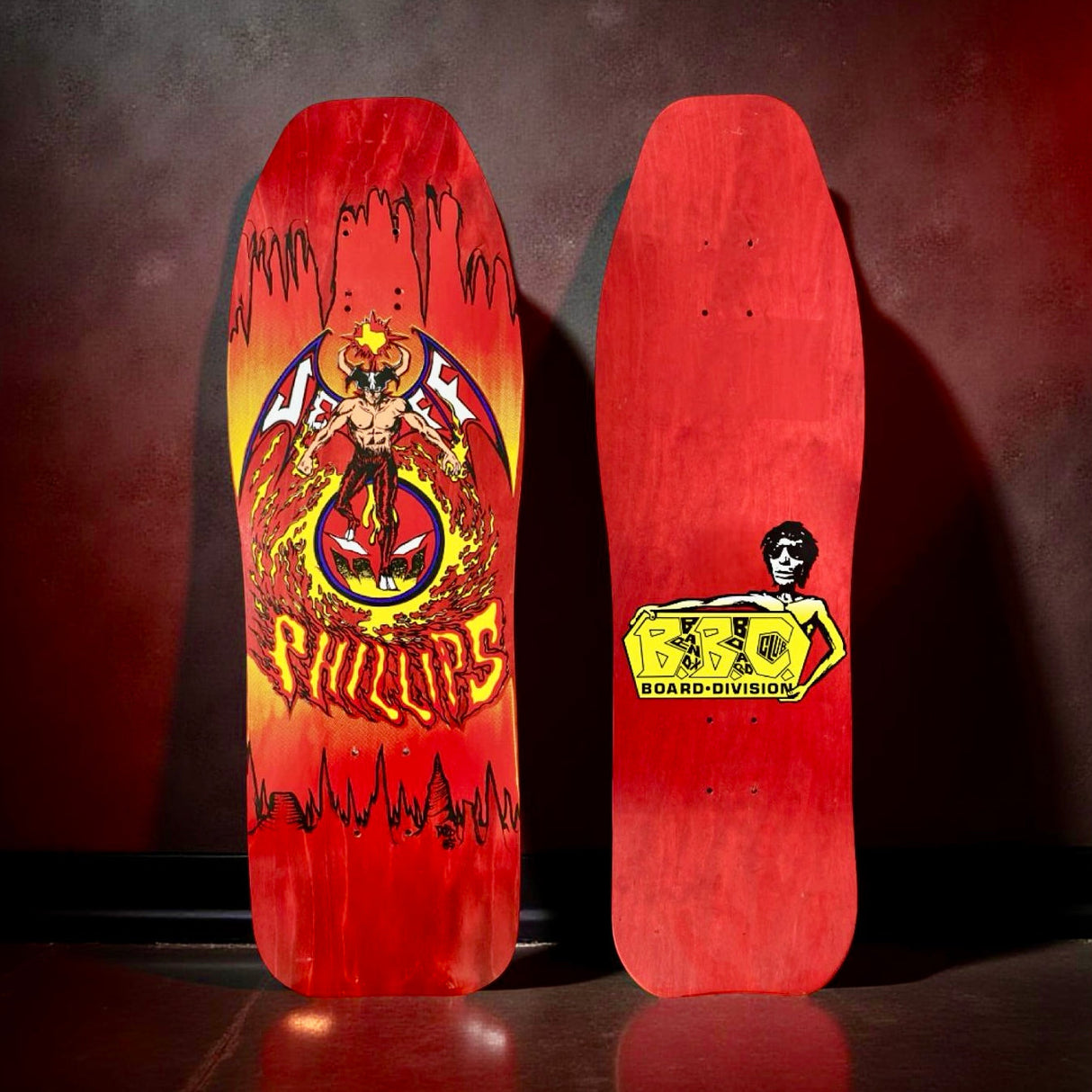 Jeff Phillips DevilMan Limited Edition, HAND PAINTED BBC Deck (1 of 100)