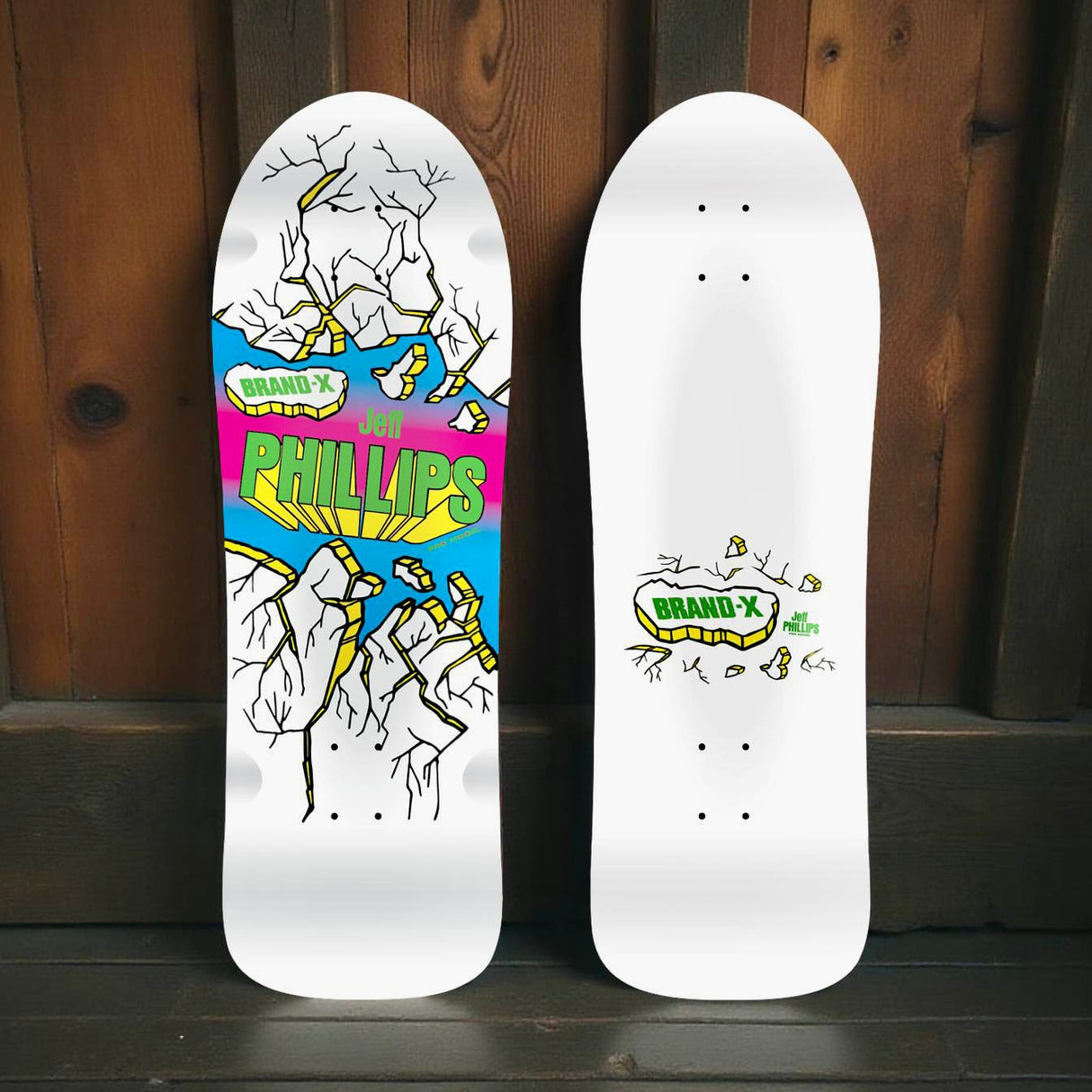 Jeff Phillips BREAKOUT (original shape) Limited Edition Series, HAND PAINTED Deck (PRE-ORDER, JUNE 2026)