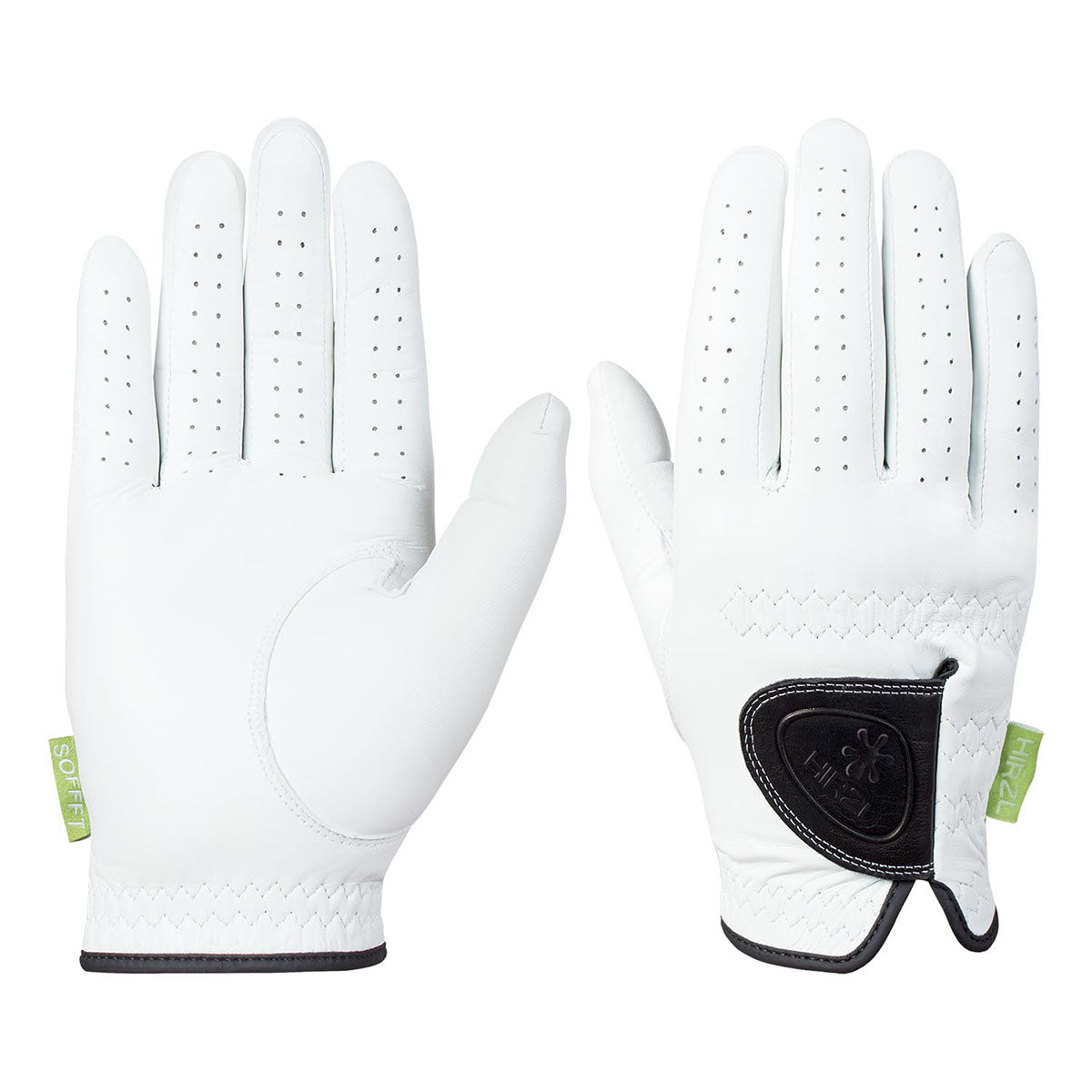 HIRZL SOFFFT Pure - Golf Gloves - WHITE (Buy 2, Get 10% off)