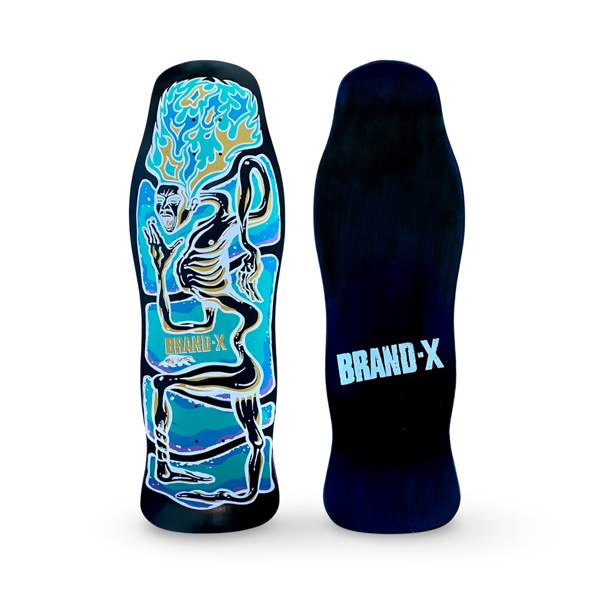 Rubberman 10"x30.25" Limited Edition Deck HAND-PAINTED (1 of 10)