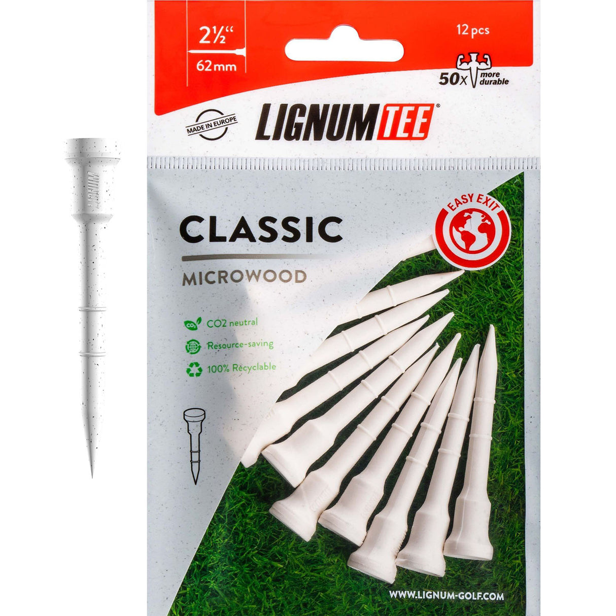Lignum Tee - Classic Golf Tees