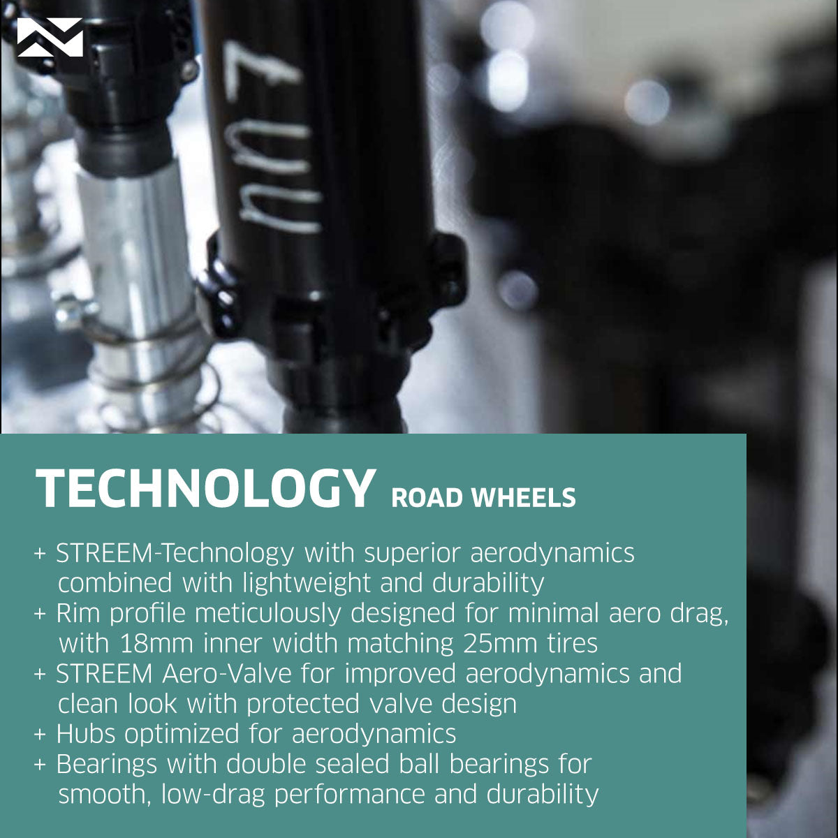 NEWMEN Wheelset - STREEM Allround | Road