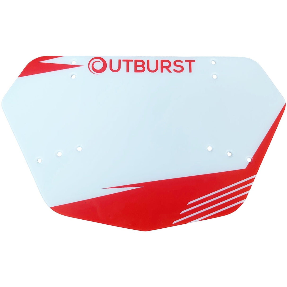 OUTBURST BMX MINI NUMBER PLATE
