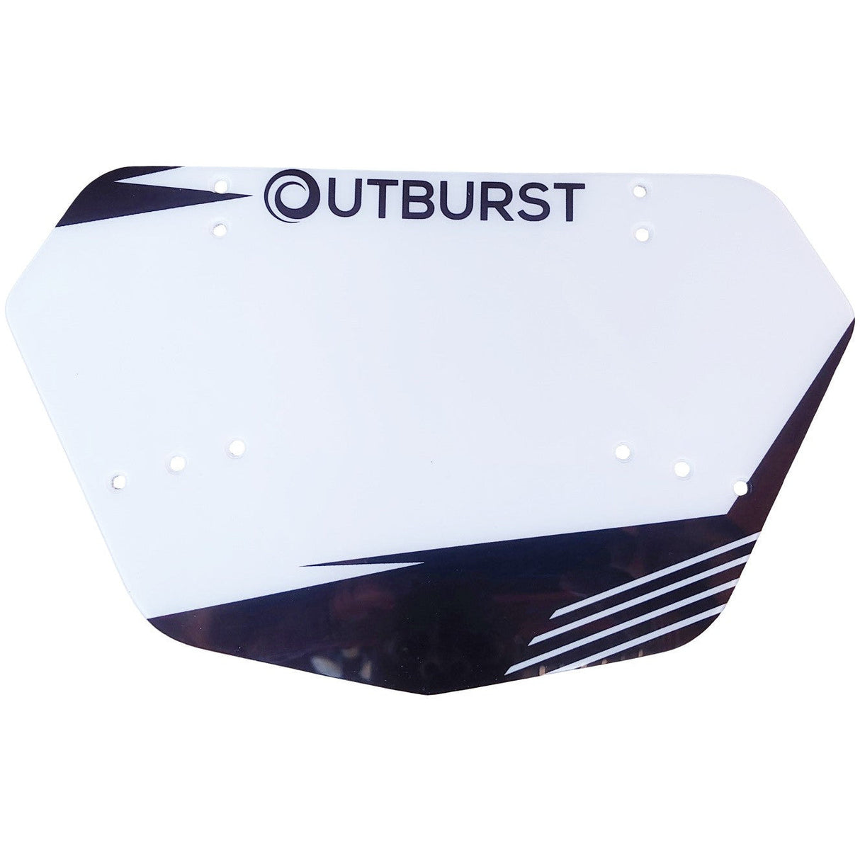 OUTBURST BMX PRO NUMBER PLATE
