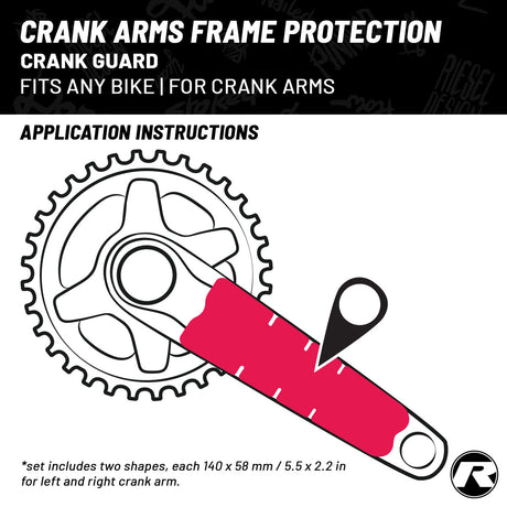 Riesel Design - Frame Protection Guard - CRANK:GUARD