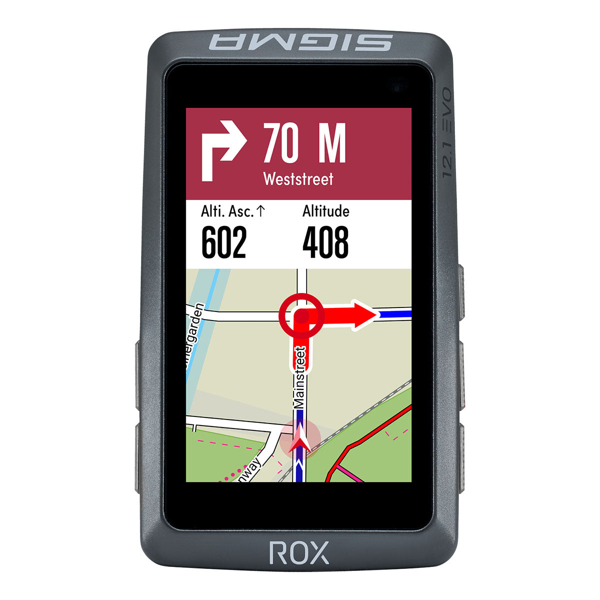 SIGMA GPS Bike Computer - ROX 12.1 EVO Sensor Set