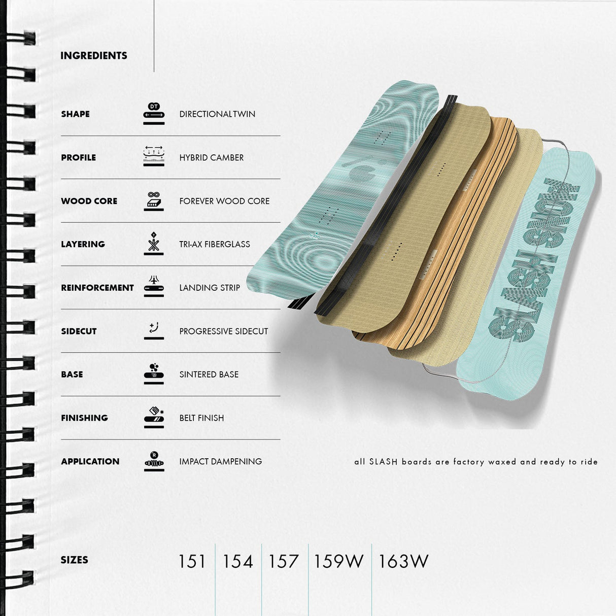 Slash by GiGi - BRAINSTORM Hybrid Camber Snowboard - Pablo Azocar (Design Drop)
