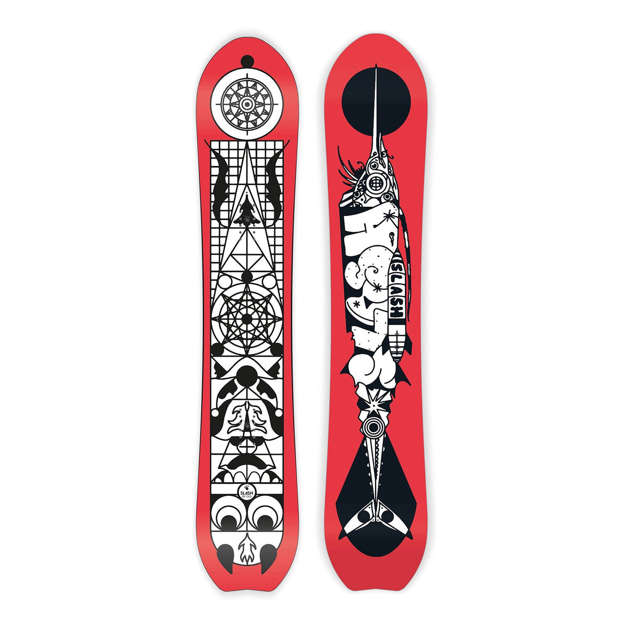 Slash by GiGi - STRAIGHT Directional Snowboard - David Leitner (Design Drop)