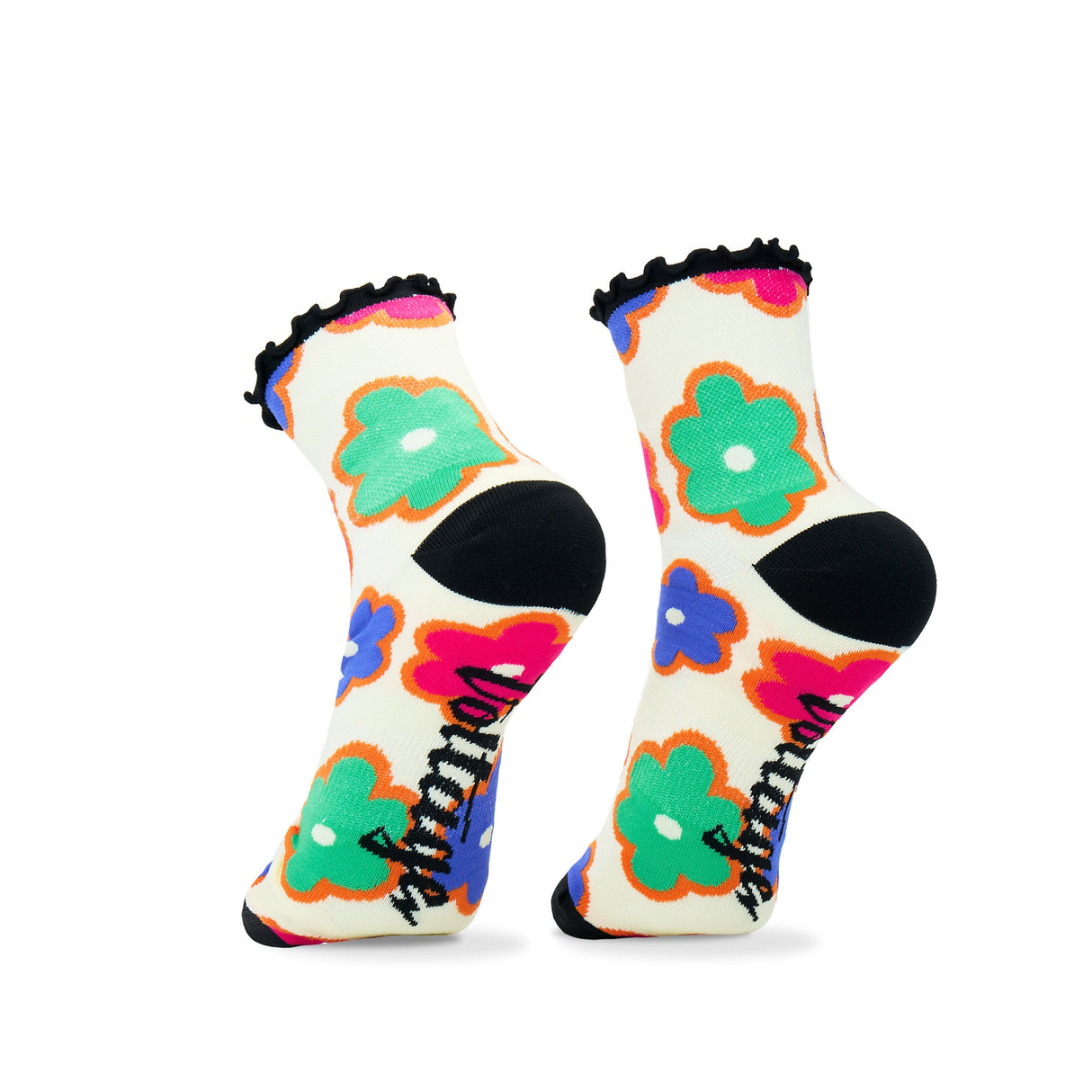 Flower Child Frilly KOM UL Cooling Socks