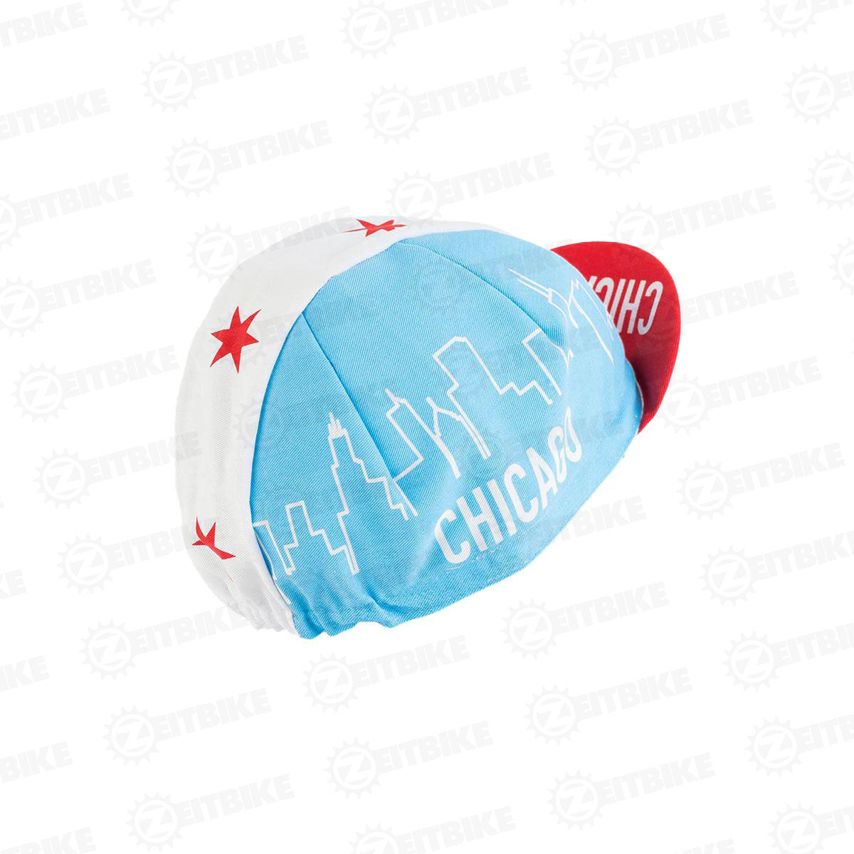 Chicago ZEITBIKE | Anti Sweat Caps | for Stand Alone or Under Helmet | Team Jersey Cap Outdoor Cap