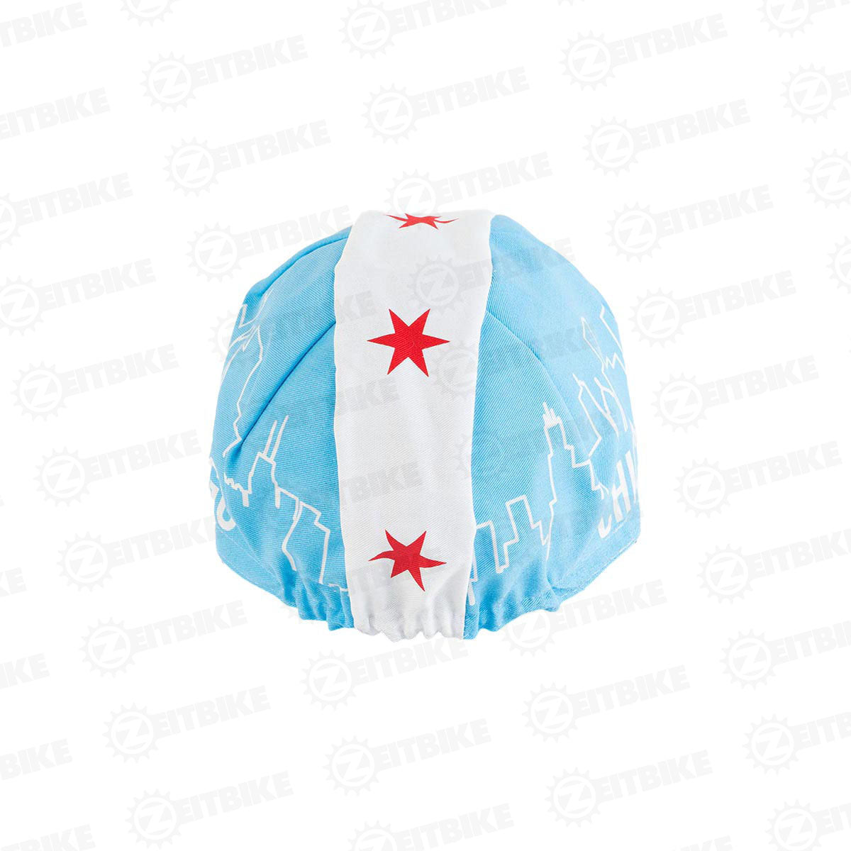 Chicago ZEITBIKE | Anti Sweat Caps | for Stand Alone or Under Helmet | Team Jersey Cap Outdoor Cap
