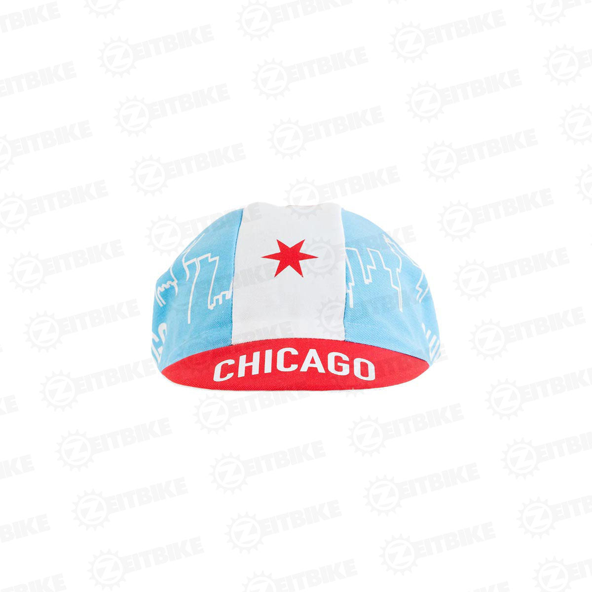 Chicago ZEITBIKE | Anti Sweat Caps | for Stand Alone or Under Helmet | Team Jersey Cap Outdoor Cap
