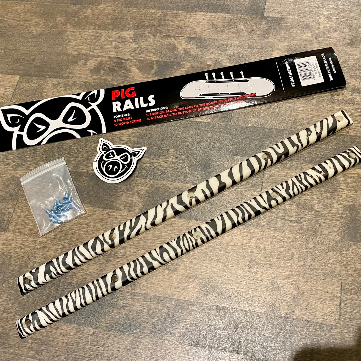 GENERIC Rails with Hardware (Regular and Longboard)