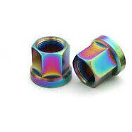 OUTBURST TITANIUM BMX HUB NUTS