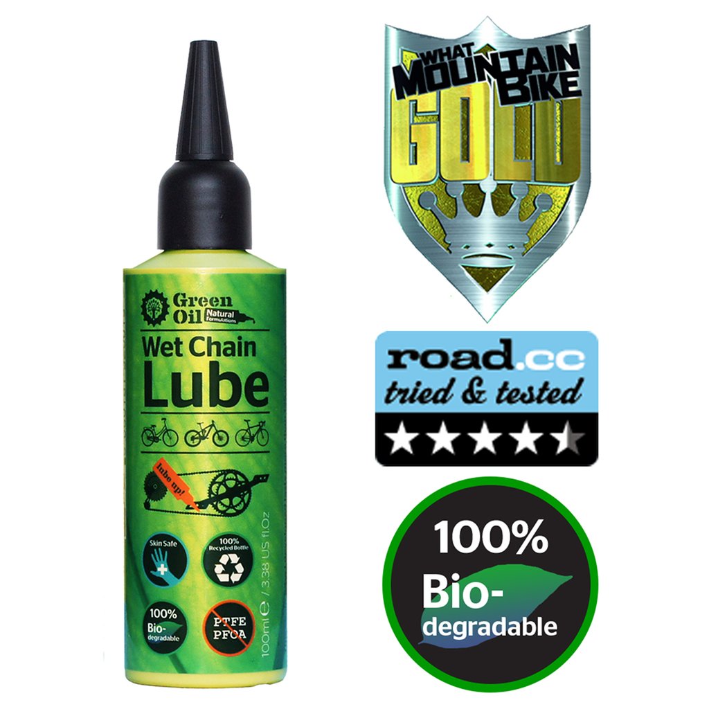 Green Oil - Chain Lube - Wet & Dry Conditions