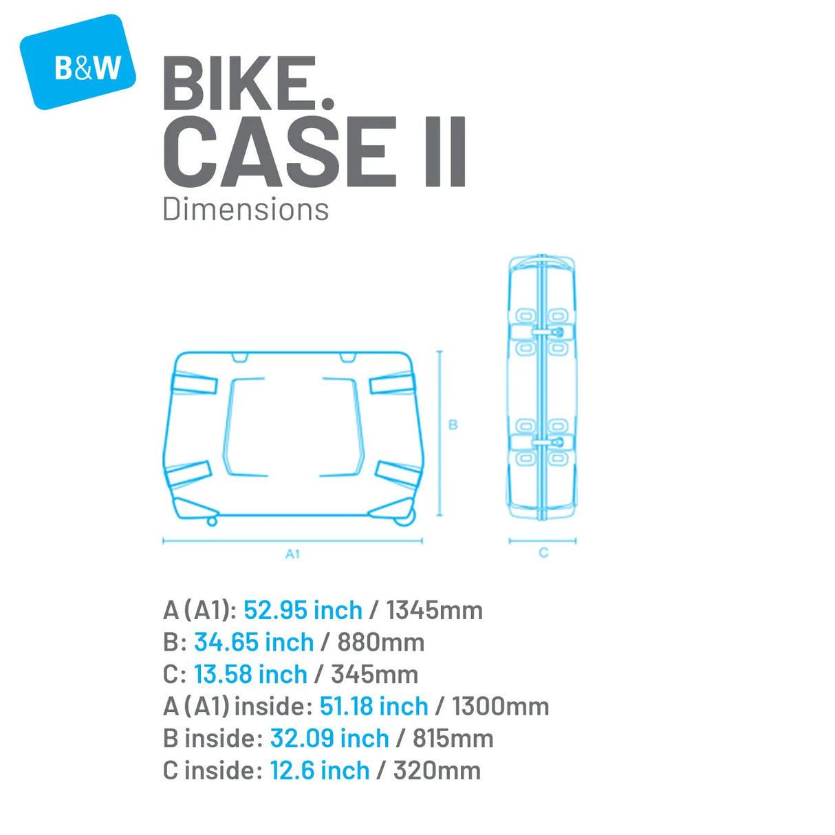 B&W Protection/Transport - Bike Case II - Bike travel case