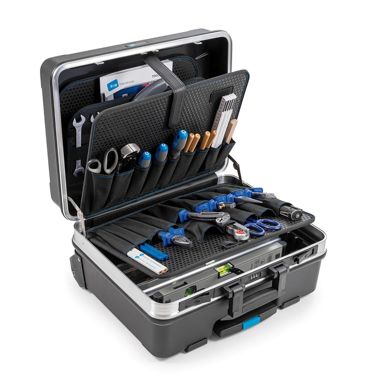 B&W Tool Case - Go Wheeled Tool Case with Pocket Boards | 36L Outdoor Tool Case