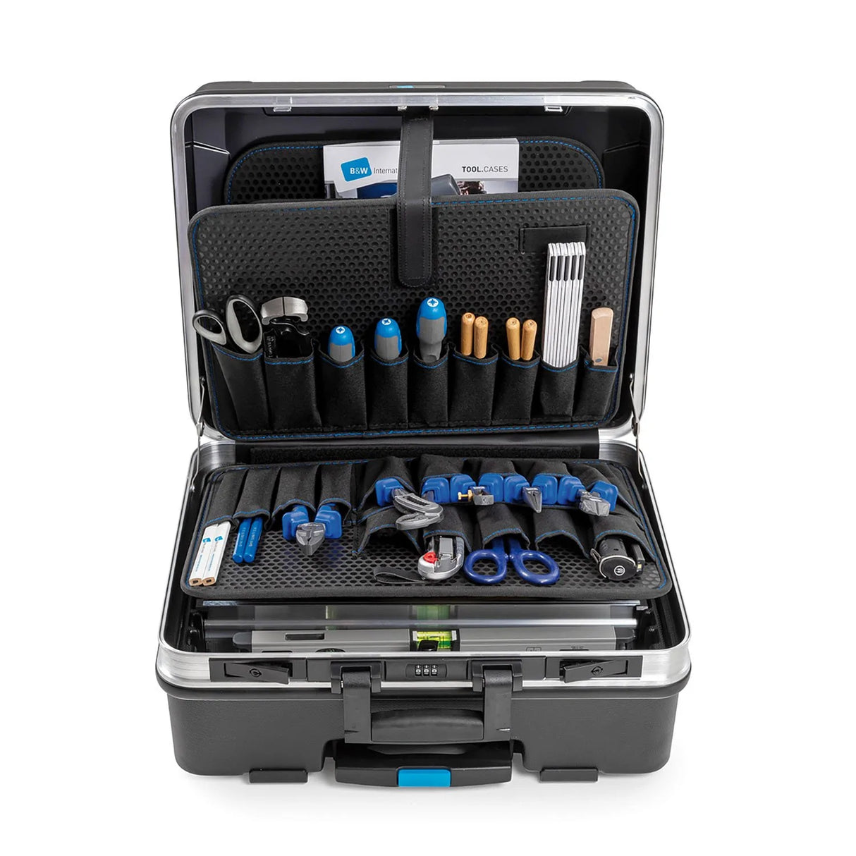 B&W Tool Case - Go Wheeled Tool Case with Pocket Boards | 36L Outdoor Tool Case