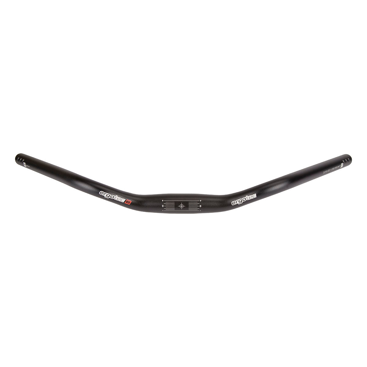 Ergotec - Trekking Handlebar - 31.8 mm - Black Sandblasted