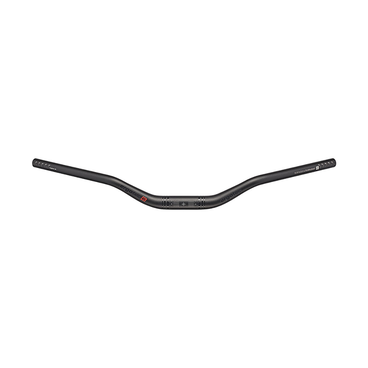 Ergotec - Riser Bar 50 Comfort - 31.8 mm - Black Sandblasted - Handlebar