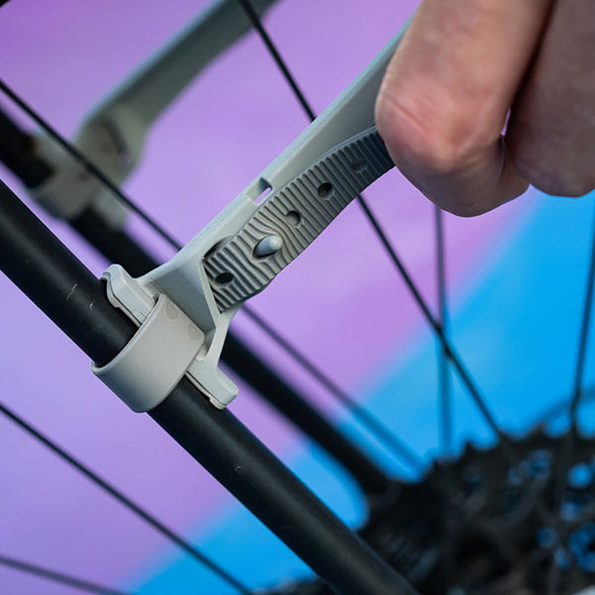 Ass Savers Win Wing Road Rear Mudguard w/ Grey Wishbone