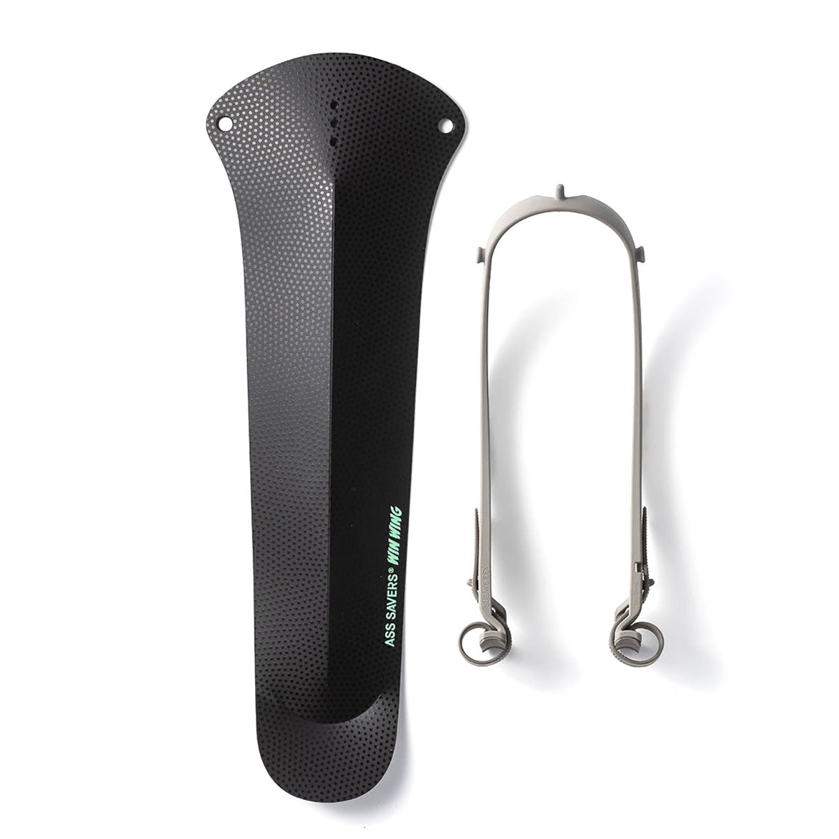 Ass Savers Win Wing Gravel Rear Mudguard w/ Grey Wishbone