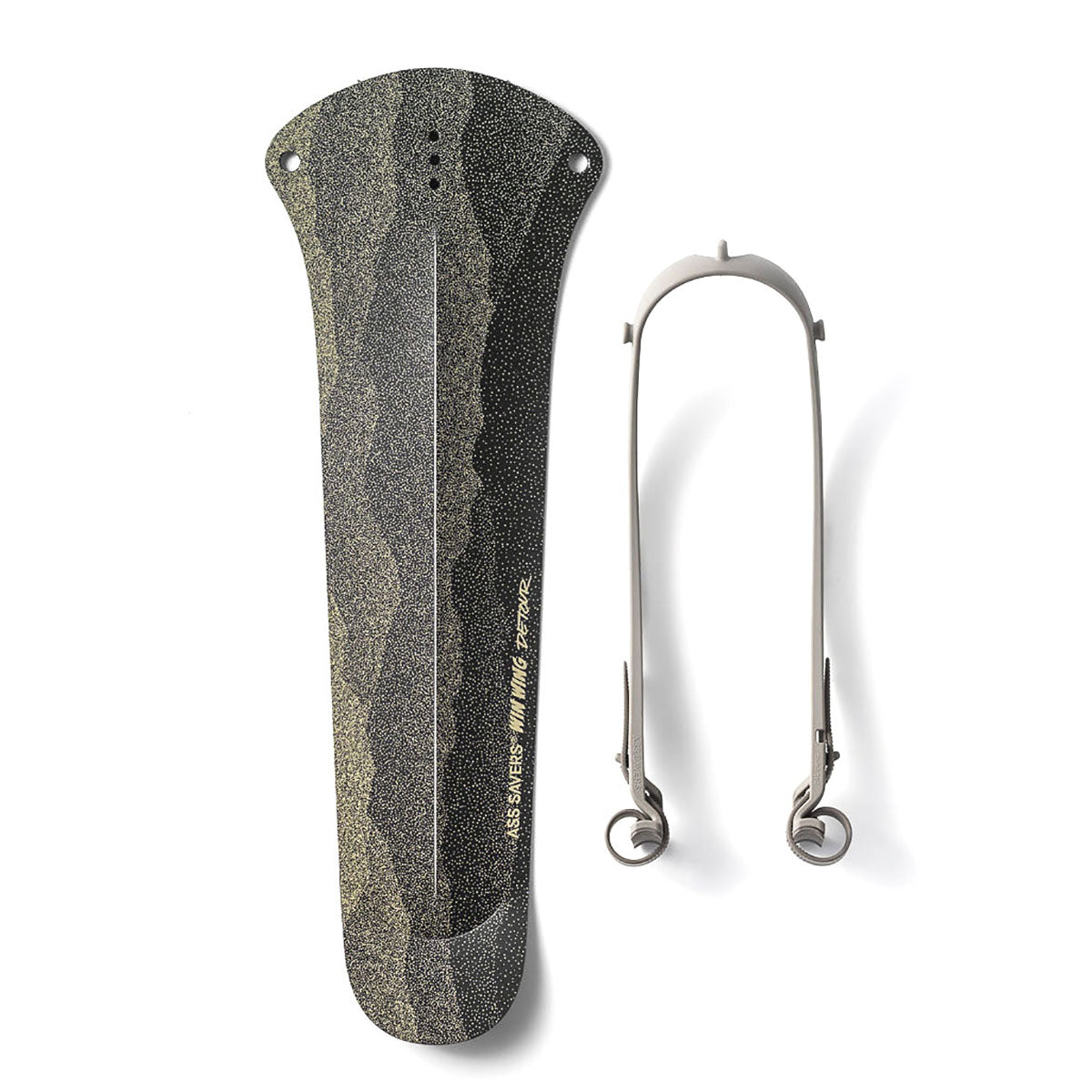 Ass Savers Win Wing Gravel Rear Mudguard w/ Grey Wishbone