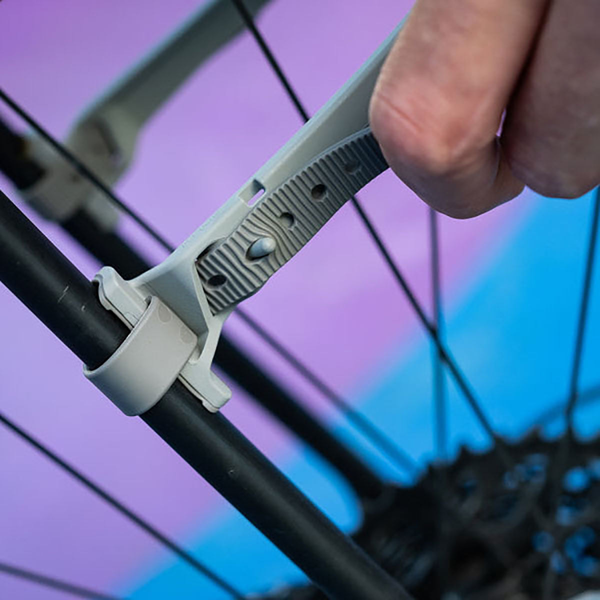 Ass Savers Win Wing Gravel Rear Mudguard w/ Grey Wishbone