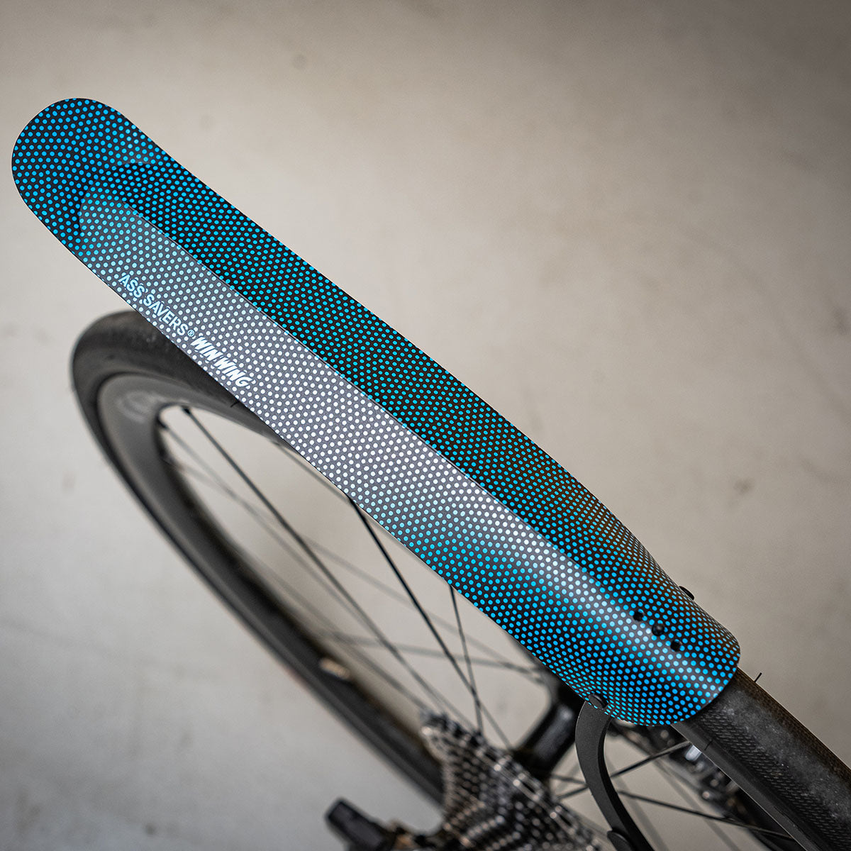 Ass Savers Win Wing 2 Road Rear Mudguard w/ Black Wishbone